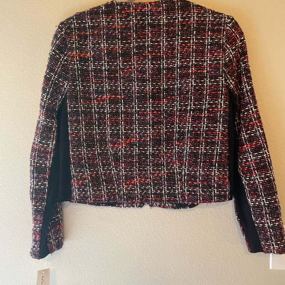 NWT Madison Jules Tweed Zip Jacket - Picture 5 of 8